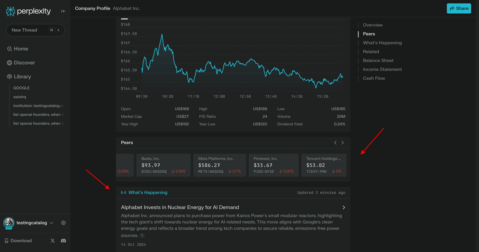 Perplexity Finance Test. Perplexity Finance Alternative. 